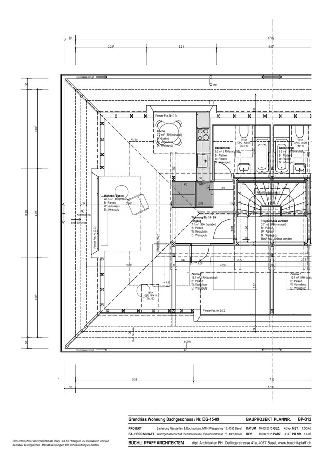 Grundriss 2.0 Zimmer